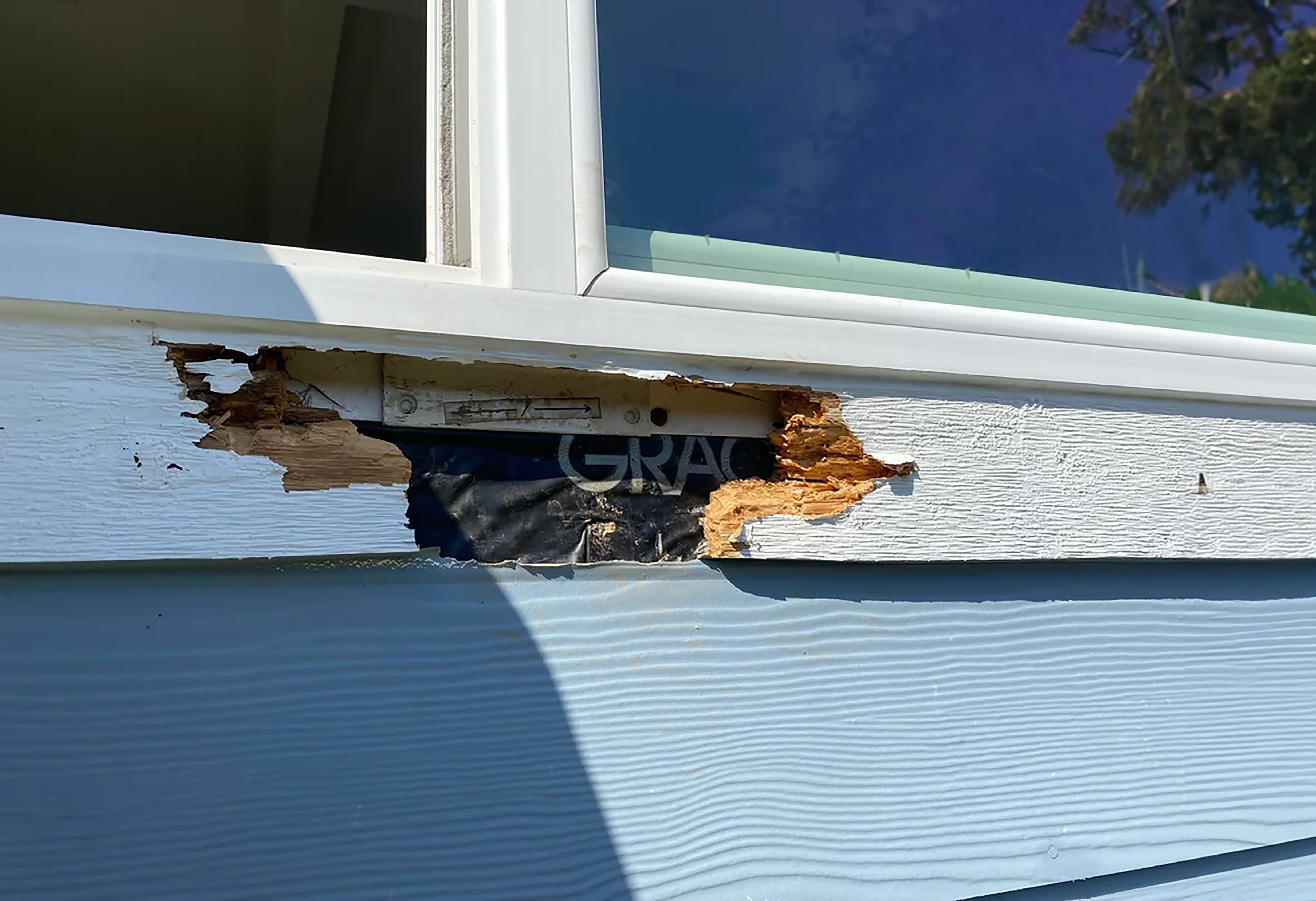 Window Trim cracking